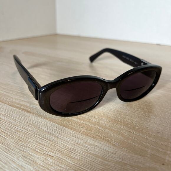 Escada E1114 E779 Vintage Sunglasses FRAMES ONLY Glitter Brown 52-17-140 main image 9